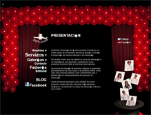 Tablet Screenshot of barafundaanimacion.com